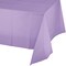 12/Case Bulk Luscious Lavender Plastic Table Covers 54 inch x 108 inch